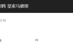 拉斯帕尔vs皇马比分预测、赛事前瞻及近期表现详解！