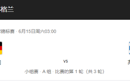 德国VS苏格兰比分预测、近期状态及首发阵容介绍！