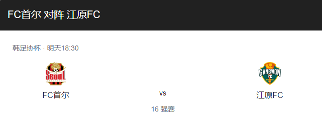首尔FCVS江原FC比分预测、近期表现及战术布局分析！-图1